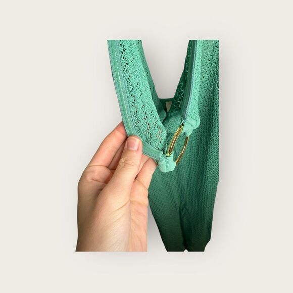 NWT Monday Swimwear Green Swim Coverup - Picture 7 of 9